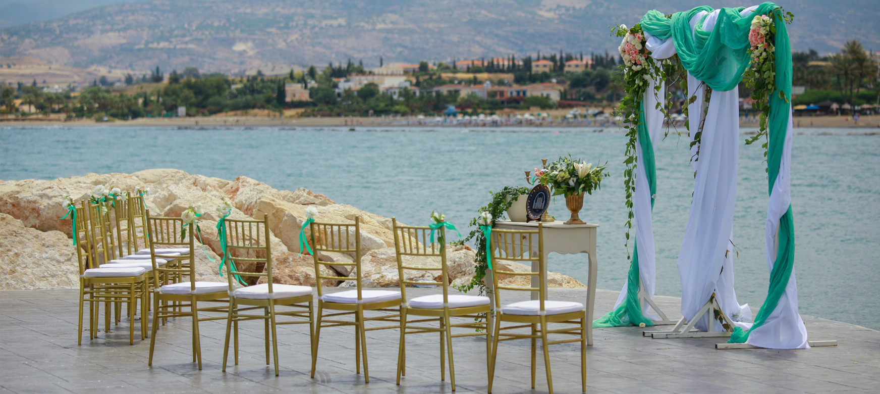 Book your wedding day in Polis - Latchi Harbour Venue